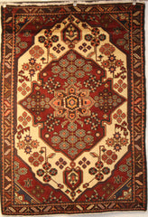 Persian Hamedan Hand-knotted Rug Wool on Cotton (ID 1254)