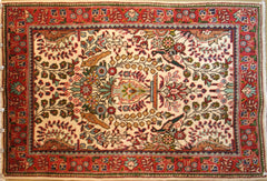 Persian Hamedan Hand-knotted Rug Wool on Cotton (ID 1248)