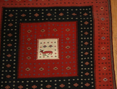Persian Dasht-e-moghan Hand-knotted Suzani Wool on Wool (ID 1099)