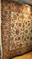 Persian Tabriz Hand-knotted Rug Wool on Cotton (ID 1147)