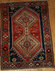 Persian Yalameh Hand-knotted Rug Wool on Wool (ID 1122)