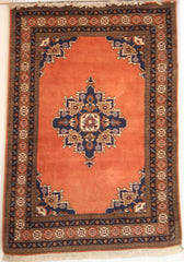 Persian Ardebil Hand-knotted Rug Wool on Cotton (ID 1018)