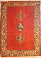 Persian Ardebil Hand-knotted Rug Wool on Cotton (ID 289)
