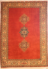 Persian Ardebil Hand-knotted Rug Wool on Cotton (ID 289)