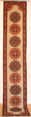 Persian Ardebil Hand-knotted Runner Wool on Cotton (ID 46)