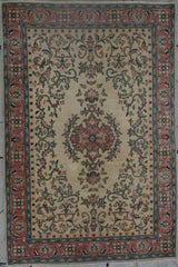 Persian Ardebil Hand-knotted Rug Wool on Cotton (ID 1223)