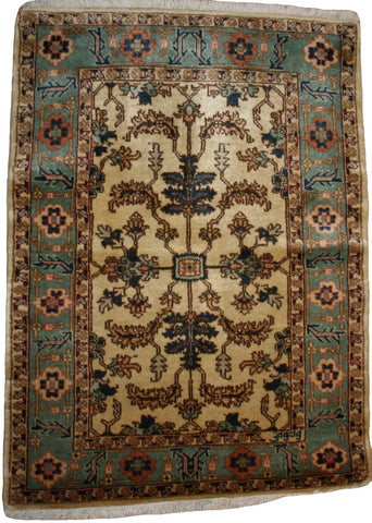 Persian Ardebil Hand-knotted Rug Wool on Cotton (ID 1313)