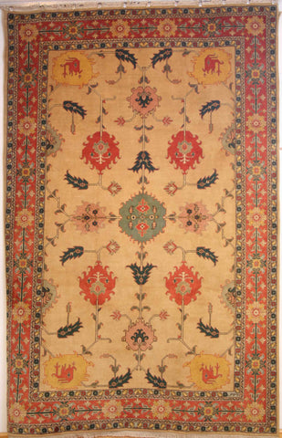 Persian Ardebil Hand-knotted Rug Wool on Cotton (ID 314)