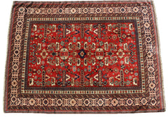 Azerbaijani Baku Hand-knotted Rug Wool on Wool (ID 1320)