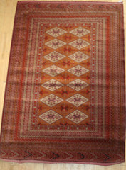 Persian Balouch Hand-knotted Rug Wool on Wool (ID 1151)