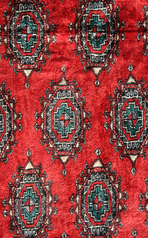 Persian Baluch Hand-knotted Rug Wool on Cotton (ID 1209)