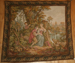 France  Hand-knotted Tapestry Wool on Cotton (ID 1091)