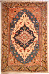 Persian Shiraz Hand-knotted Gabbeh Wool on Cotton (ID 316)