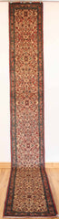 Persian Hamedan Hand-knotted Runner Wool on Cotton (ID 329)