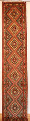 Persian Hamedan Hand-knotted Runner Wool on Cotton (ID 72)