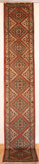 Persian Hamedan Hand-knotted Runner Wool on Cotton (ID 53)
