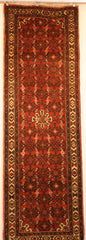 Persian Hamedan Hand-knotted Runner Wool on Cotton (ID 1061)