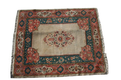 Persian Hamedan Hand-knotted Rug Wool on Cotton (ID 170)