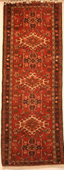 Persian Heriz Hand-knotted Runner Wool on Cotton (ID 89)