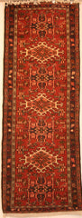 Persian Heriz Hand-knotted Runner Wool on Cotton (ID 82)