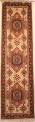 Persian Isfahan Hand-knotted Runner Wool on Cotton (ID 25)