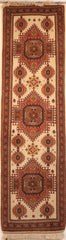 Persian Isfahan Hand-knotted Runner Wool on Cotton (ID 32)