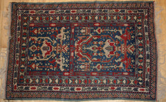 Azerbaijani Astana Hand-knotted Rug Wool on Wool (ID 1170)