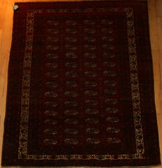 Persian Kurdistan Hand-knotted Rug Wool on Wool (ID 1105)