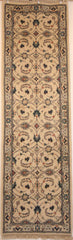 Persian Naein Hand-knotted Runner Wool on Cotton (ID 59)