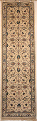 Persian Naein Hand-knotted Runner Wool on Cotton (ID 59)