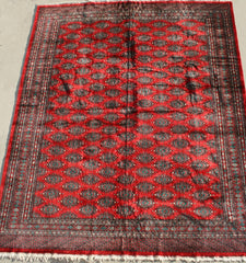 Pakistan Lahore Hand-knotted Rug Wool on Cotton (ID 1208)