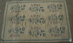 Poland Bessarabian Hand-knotted Kilim  Cotton on Cotton (ID 1145)