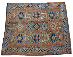 Persian Qashqai Hand-knotted Rug Wool on Wool (ID 1206)