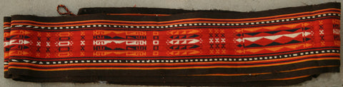 Persian Qahqaie Hand-knotted Ersari tent band Wool on Wool (ID 1144)