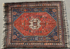 Persian Qashqai Hand-knotted Rug Wool on Wool (ID 1113)