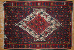 Persian Sanneh Hand-knotted Kilim Wool on Cotton (ID 1264)