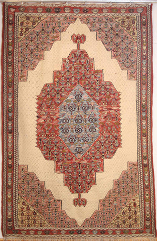 Persian Sanneh Hand-knotted Rug Wool on Wool (ID 266)