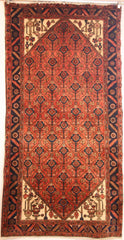 Persian Sarough Hand-knotted Rug Wool on Cotton (ID 186)