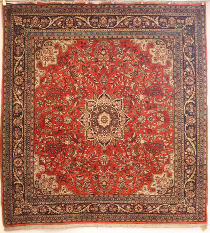 Persian Sarough Hand-knotted Rug Wool on Cotoon (ID 310)