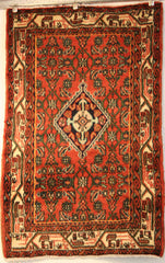 Persian Sarough Hand-knotted Rug Wool on Cotton (ID 1256)