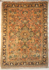 Persian Sarough Hand-knotted Rug Wool on Cotton (ID 200)