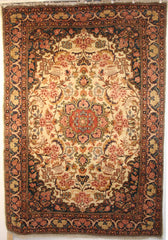 Persian Sarough Hand-knotted Rug Wool on Cotton (ID 191)
