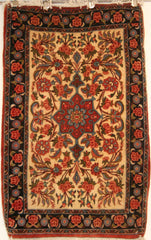 Persian Sarough Hand-knotted Rug Wool on Cotton (ID 1035)