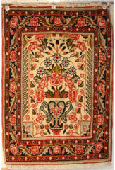 Persian Sarough Hand-knotted Rug Wool on Cotton (ID 1163)
