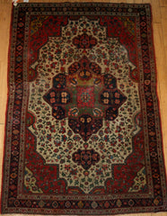 Perisa Sarough Hand-knotted Rug Wool on Cotton (ID 1106)