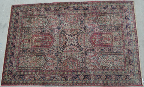 Persian Sarough Hand-knotted Rug Wool on Cotton (ID 1180)