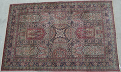 Persian Sarough Hand-knotted Rug Wool on Cotton (ID 1180)