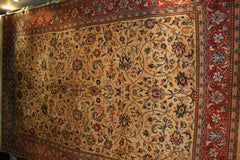 Persian Sarough Hand-knotted Rug Wool on Cotton (ID 1309)