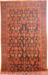 Persian Sarough Hand-knotted Rug Wool on Cotton (ID 280)