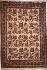 Persian Sarough Hand-knotted Rug Wool on Cotton (ID 119)